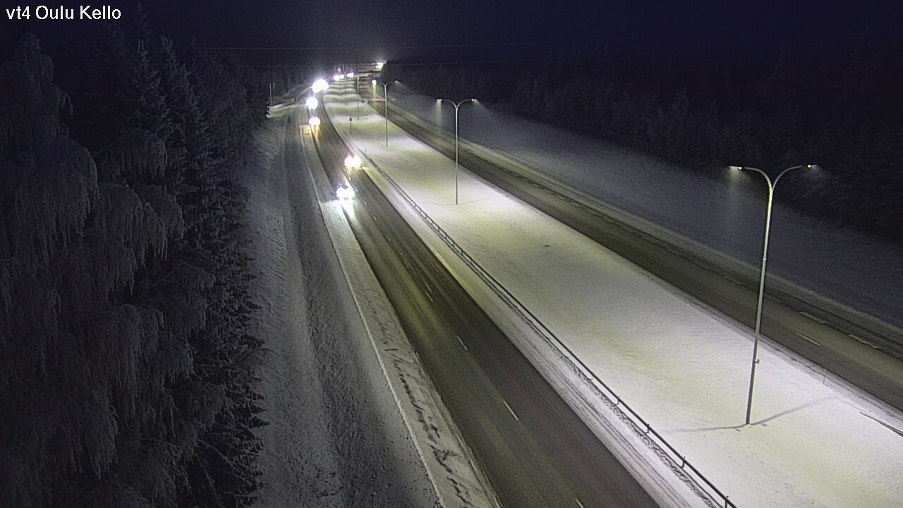 Kelikamerat Kuva Tie 4 Oulu, Kello, Oulu, Pohjois-Pohjanmaa