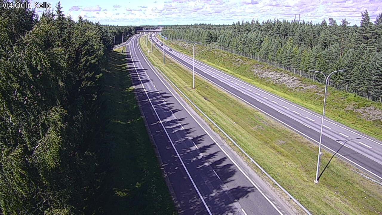 Kelikamerat Kuva Tie 4 Oulu, Kello, Oulu, Pohjois-Pohjanmaa
