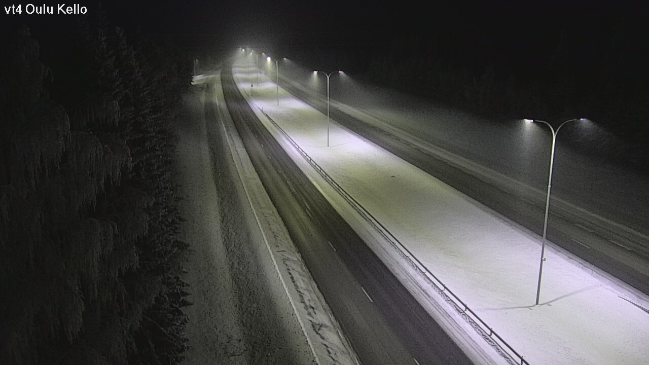 Kelikamerat Kuva Tie 4 Oulu, Kello, Oulu, Pohjois-Pohjanmaa