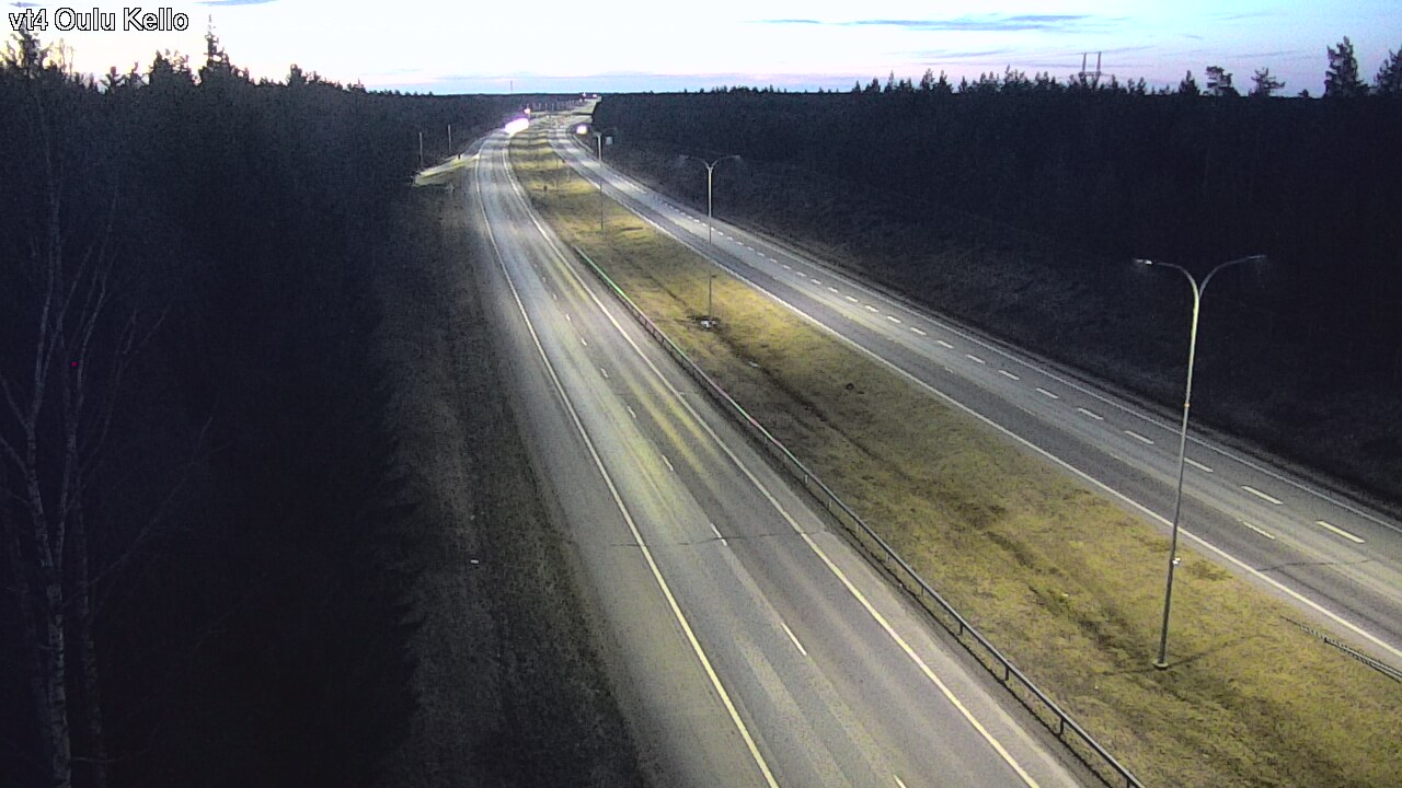 Kelikamerat Kuva Tie 4 Oulu, Kello, Oulu, Pohjois-Pohjanmaa