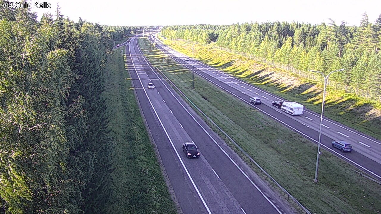 Kelikamerat Kuva Tie 4 Oulu, Kello, Oulu, Pohjois-Pohjanmaa