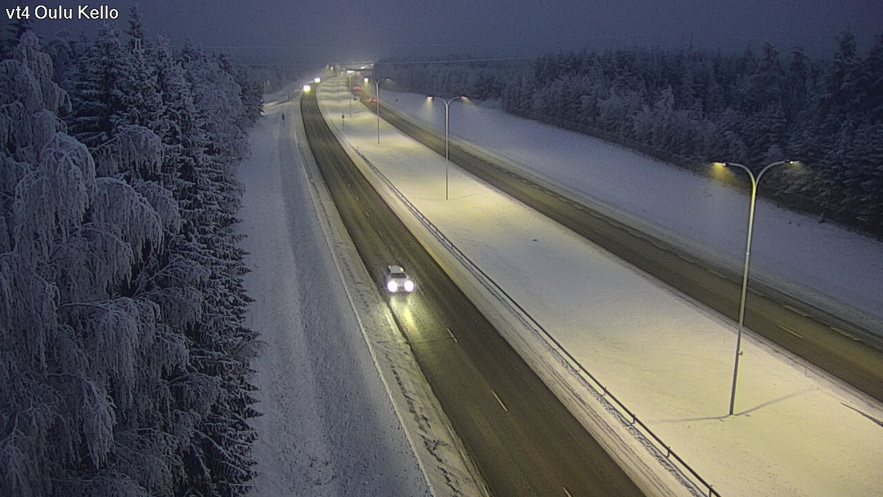 Kelikamerat Kuva Tie 4 Oulu, Kello, Oulu, Pohjois-Pohjanmaa
