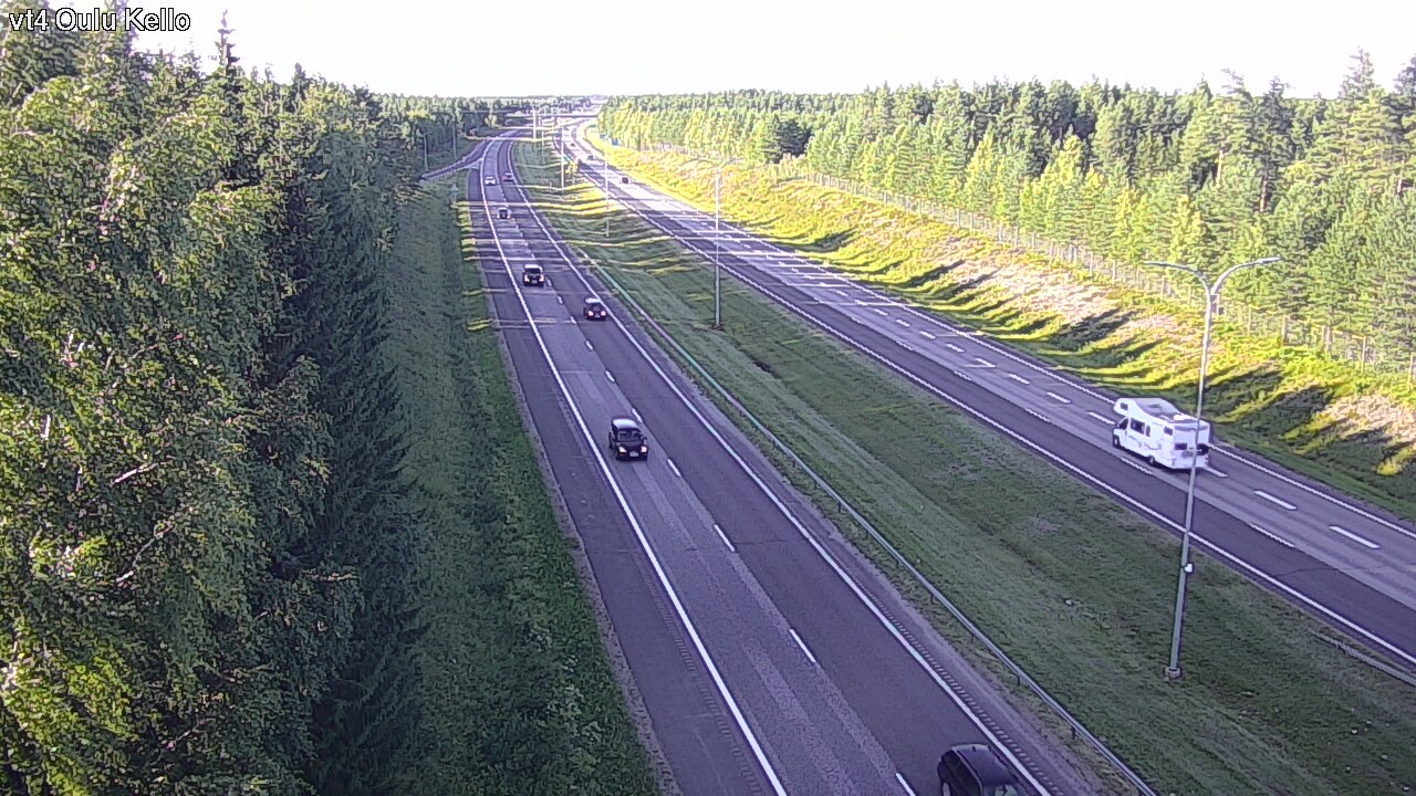 Kelikamerat Kuva Tie 4 Oulu, Kello, Oulu, Pohjois-Pohjanmaa