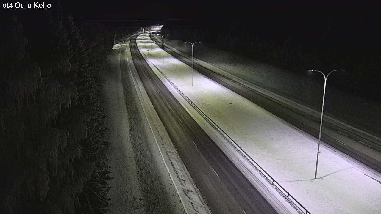 Kelikamerat Kuva Tie 4 Oulu, Kello, Oulu, Pohjois-Pohjanmaa