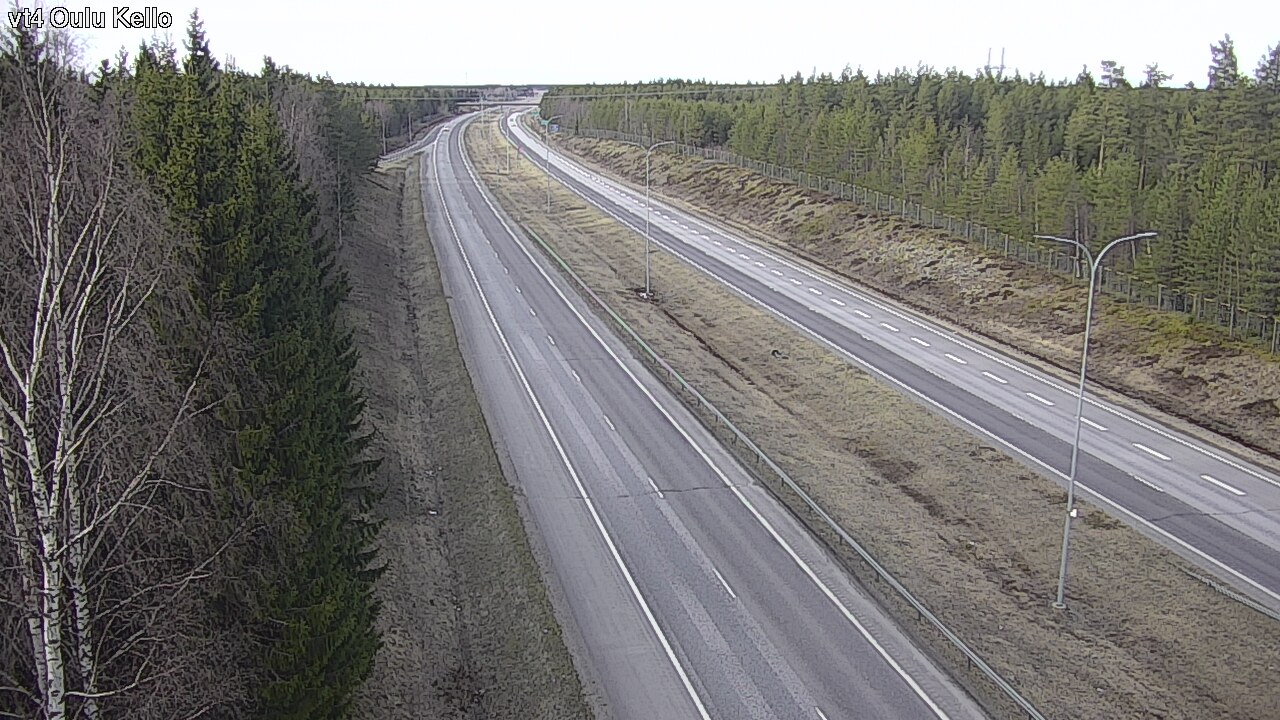 Kelikamerat Kuva Tie 4 Oulu, Kello, Oulu, Pohjois-Pohjanmaa
