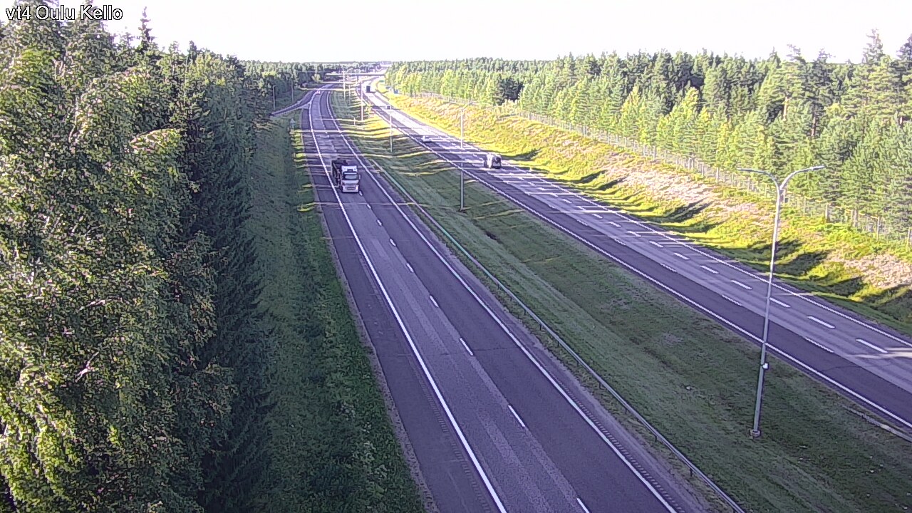 Kelikamerat Kuva Tie 4 Oulu, Kello, Oulu, Pohjois-Pohjanmaa