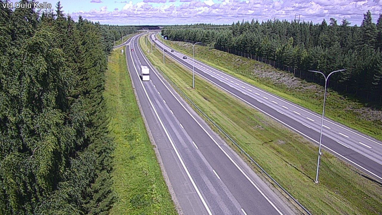 Kelikamerat Kuva Tie 4 Oulu, Kello, Oulu, Pohjois-Pohjanmaa