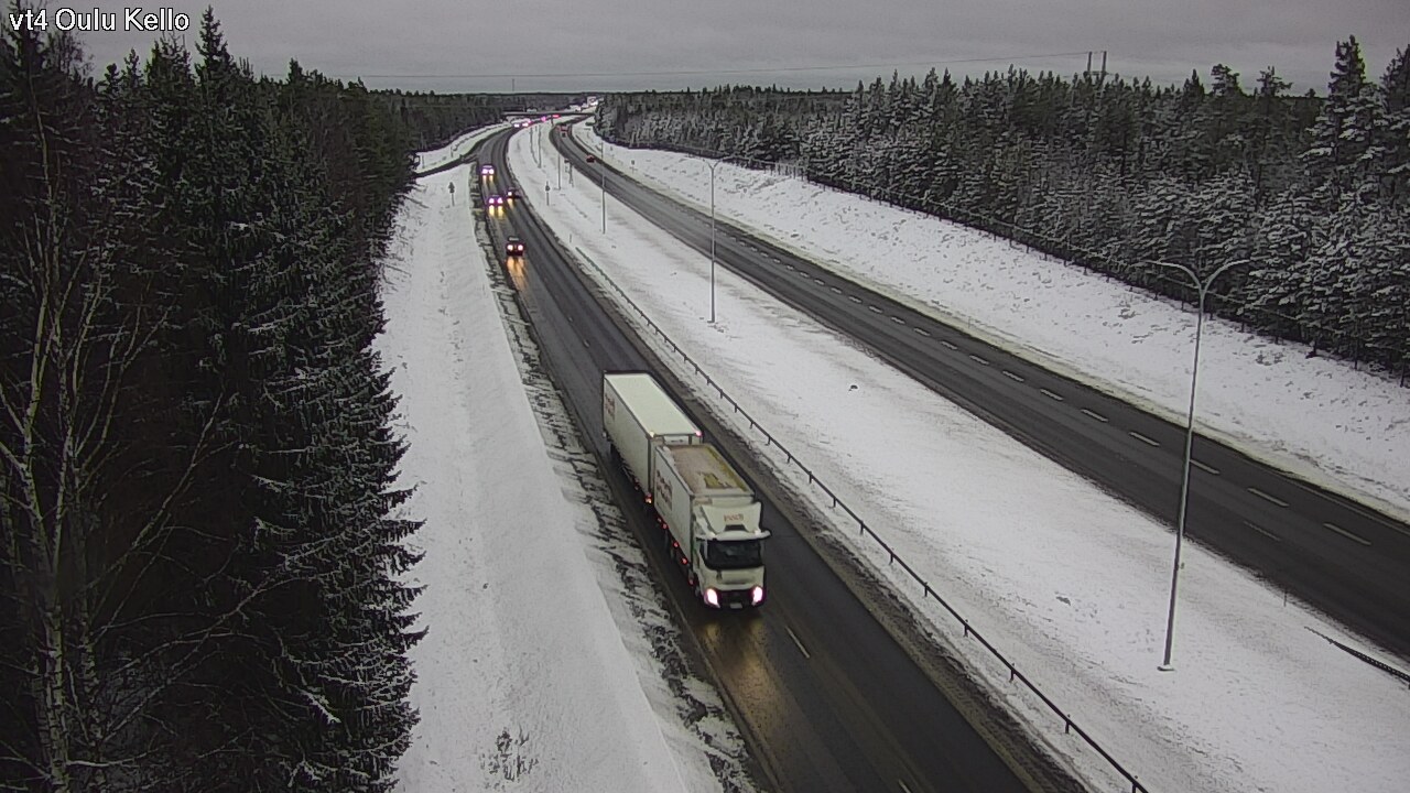 Kelikamerat Kuva Tie 4 Oulu, Kello, Oulu, Pohjois-Pohjanmaa