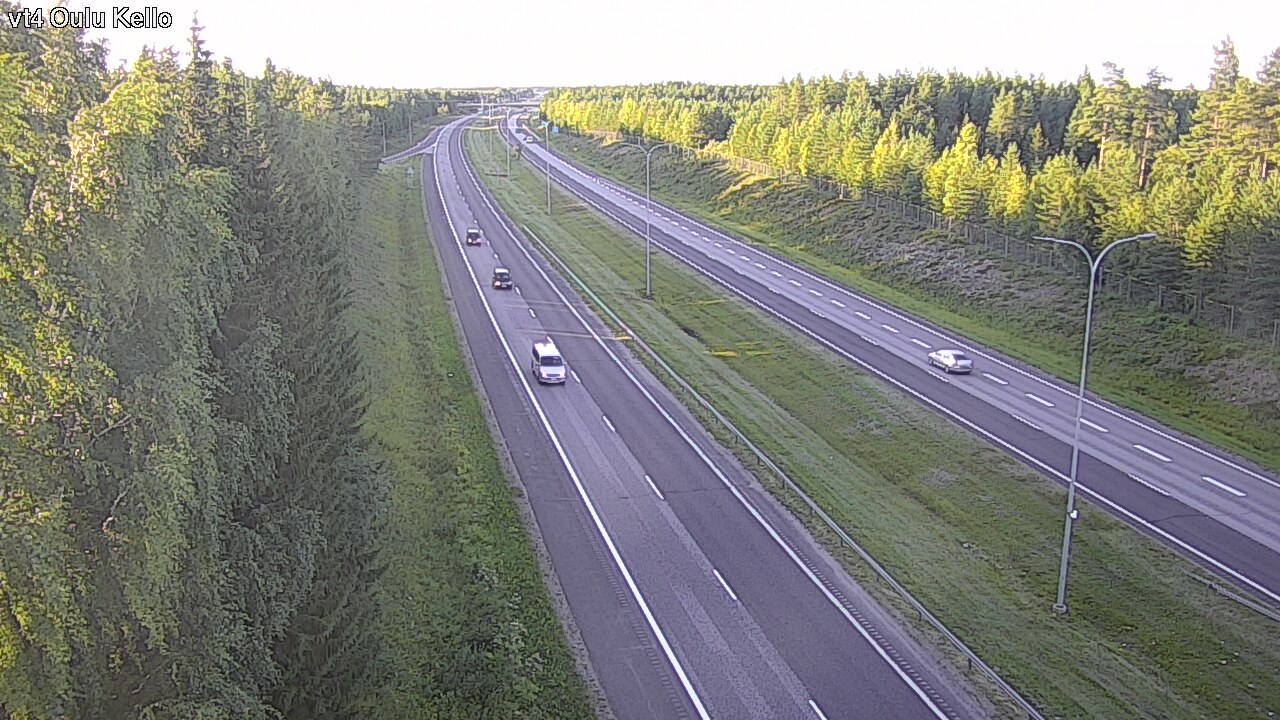Kelikamerat Kuva Tie 4 Oulu, Kello, Oulu, Pohjois-Pohjanmaa