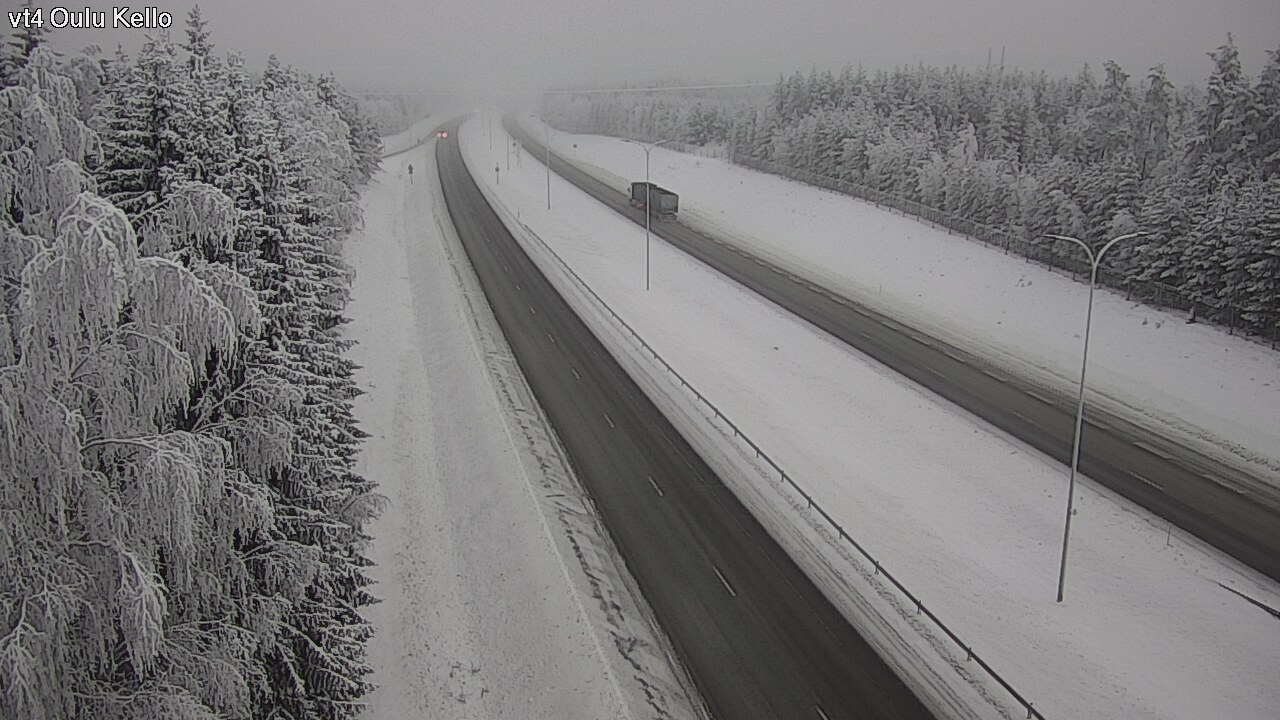 Kelikamerat Kuva Tie 4 Oulu, Kello, Oulu, Pohjois-Pohjanmaa