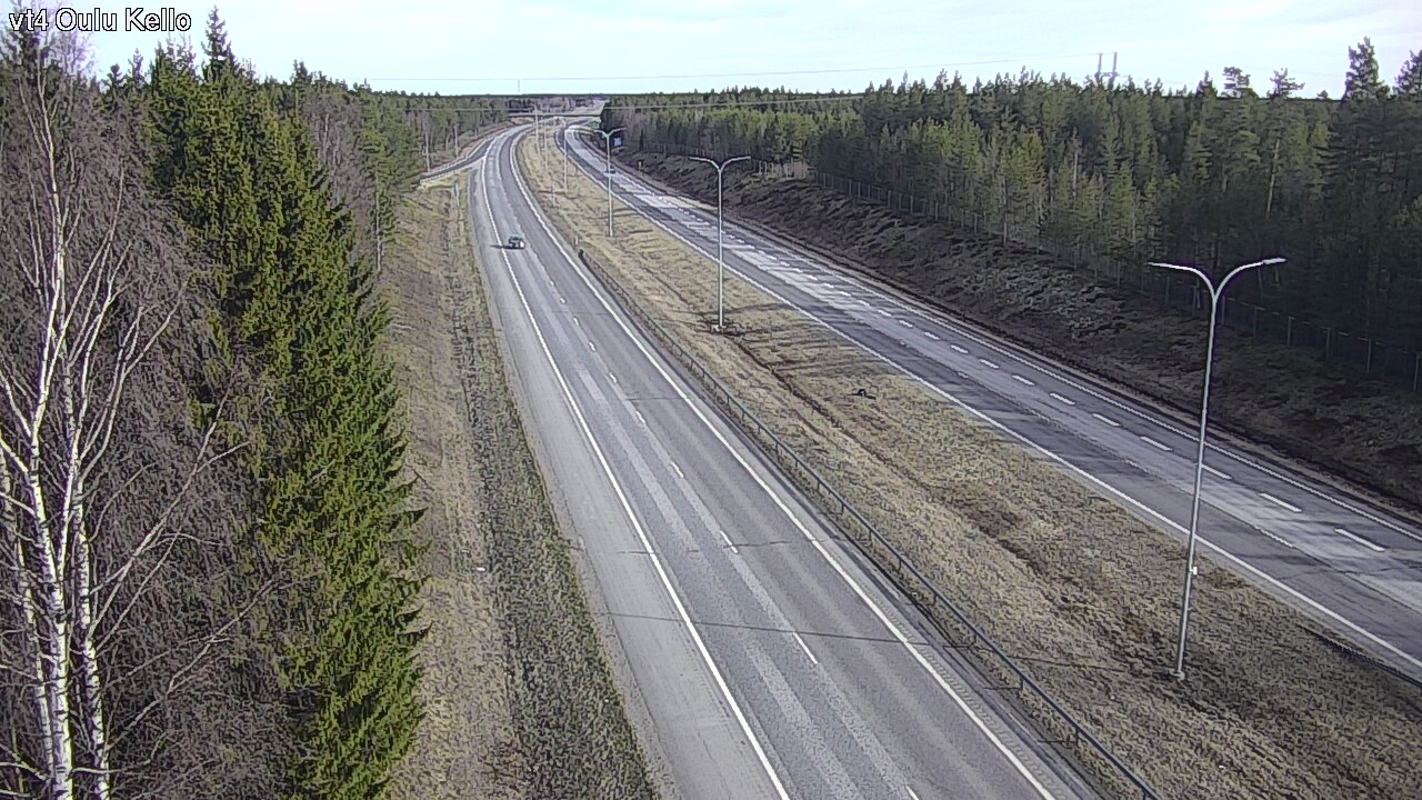 Kelikamerat Kuva Tie 4 Oulu, Kello, Oulu, Pohjois-Pohjanmaa