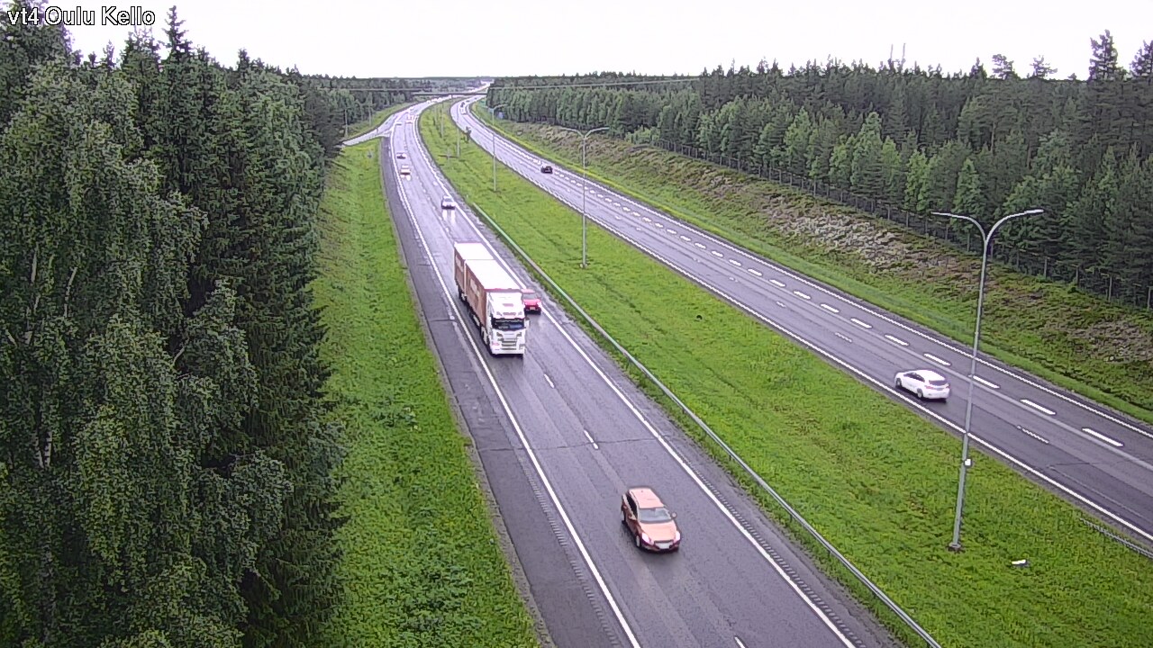 Kelikamerat Kuva Tie 4 Oulu, Kello, Oulu, Pohjois-Pohjanmaa
