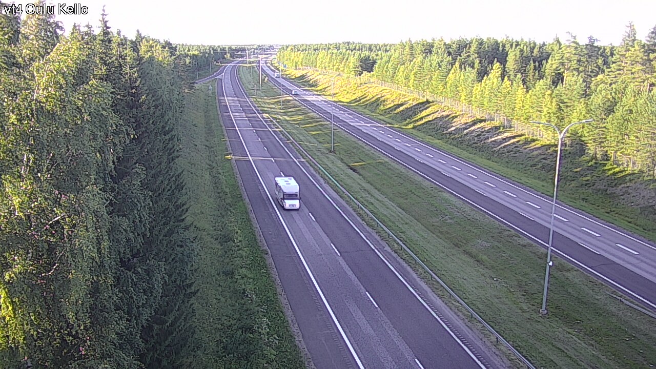 Kelikamerat Kuva Tie 4 Oulu, Kello, Oulu, Pohjois-Pohjanmaa