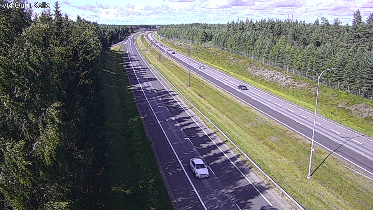 Kelikamerat Kuva Tie 4 Oulu, Kello, Oulu, Pohjois-Pohjanmaa