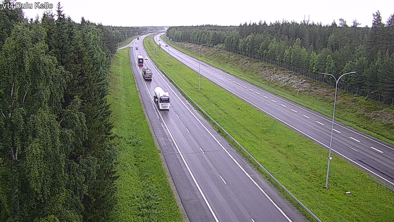 Kelikamerat Kuva Tie 4 Oulu, Kello, Oulu, Pohjois-Pohjanmaa