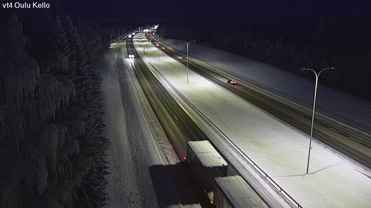 Kelikamerat Kuva Tie 4 Oulu, Kello, Oulu, Pohjois-Pohjanmaa