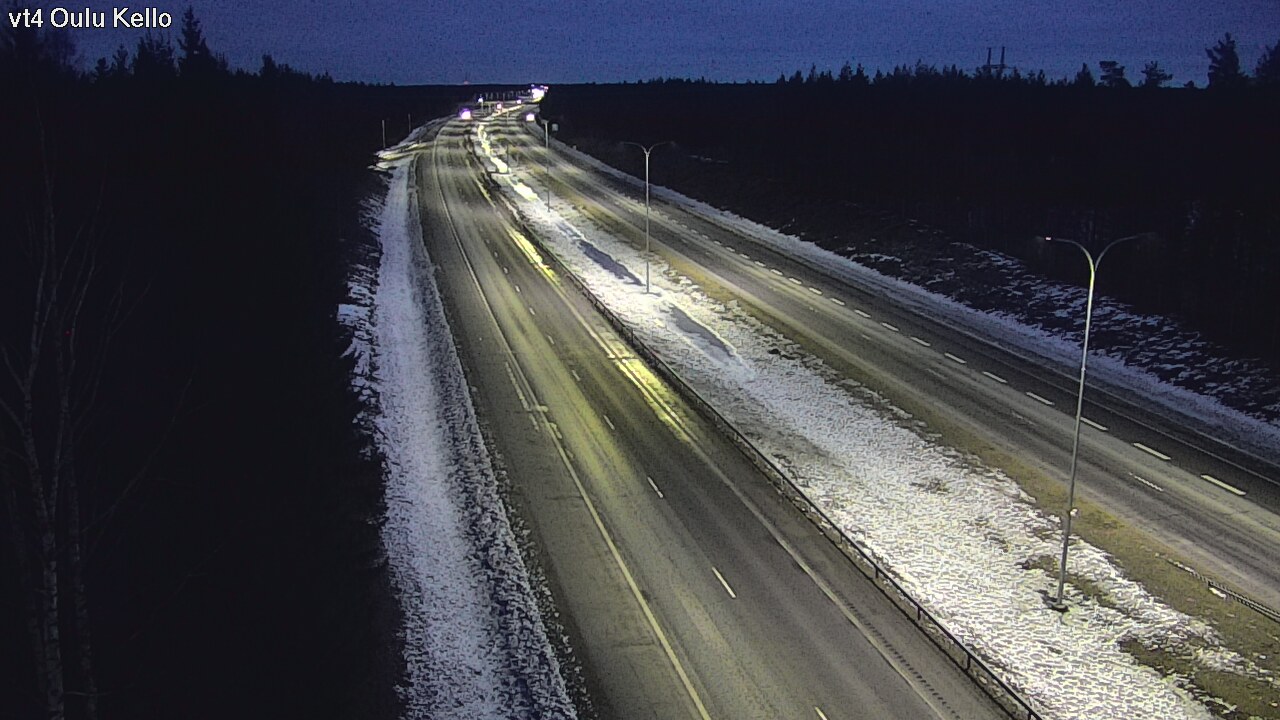 Kelikamerat Kuva Tie 4 Oulu, Kello, Oulu, Pohjois-Pohjanmaa