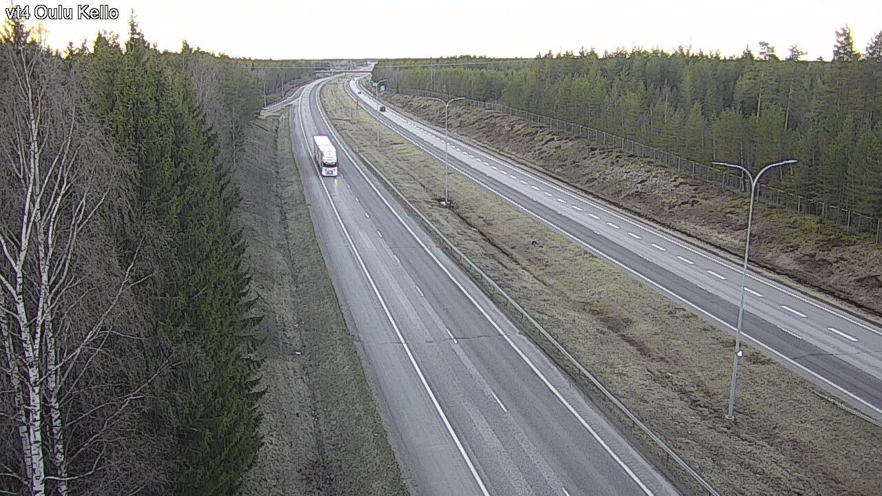 Kelikamerat Kuva Tie 4 Oulu, Kello, Oulu, Pohjois-Pohjanmaa