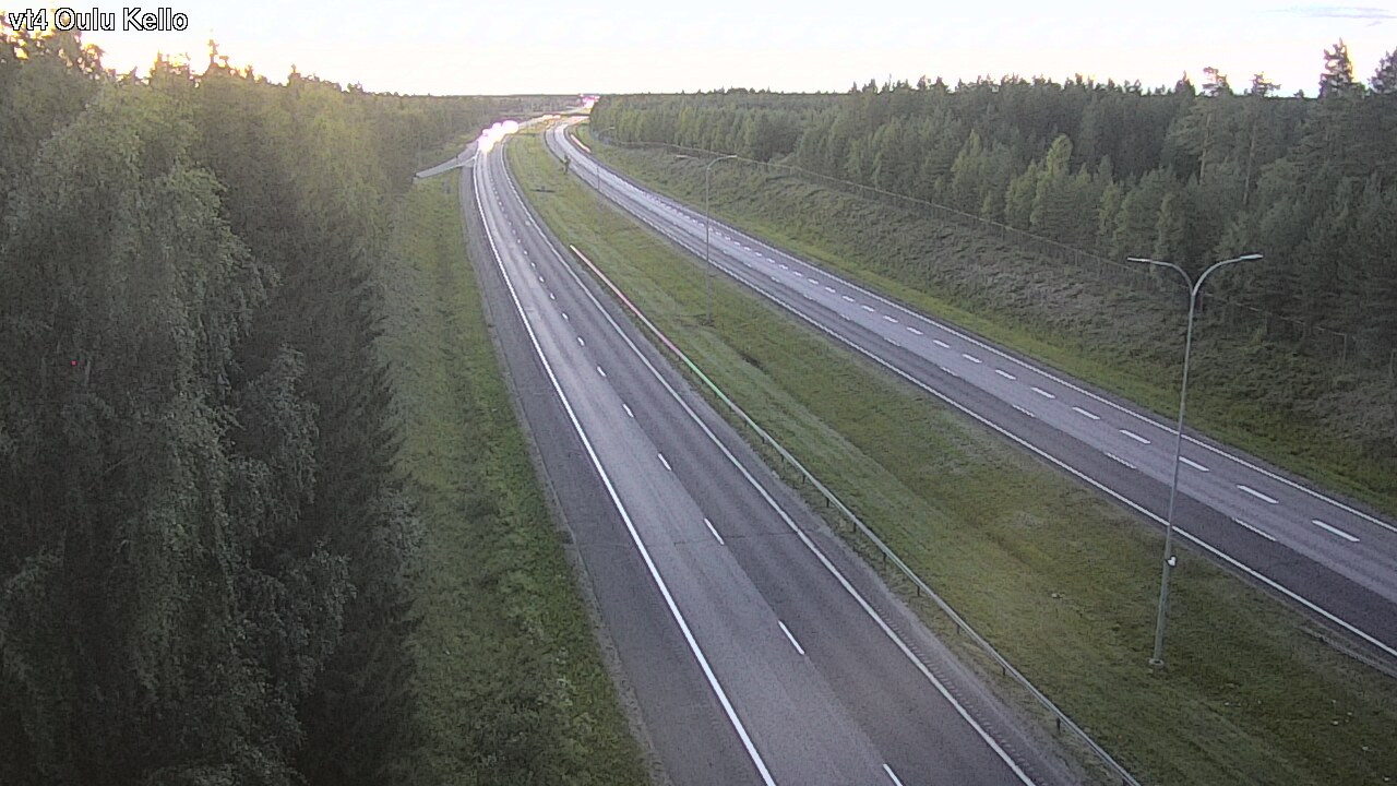 Kelikamerat Kuva Tie 4 Oulu, Kello, Oulu, Pohjois-Pohjanmaa