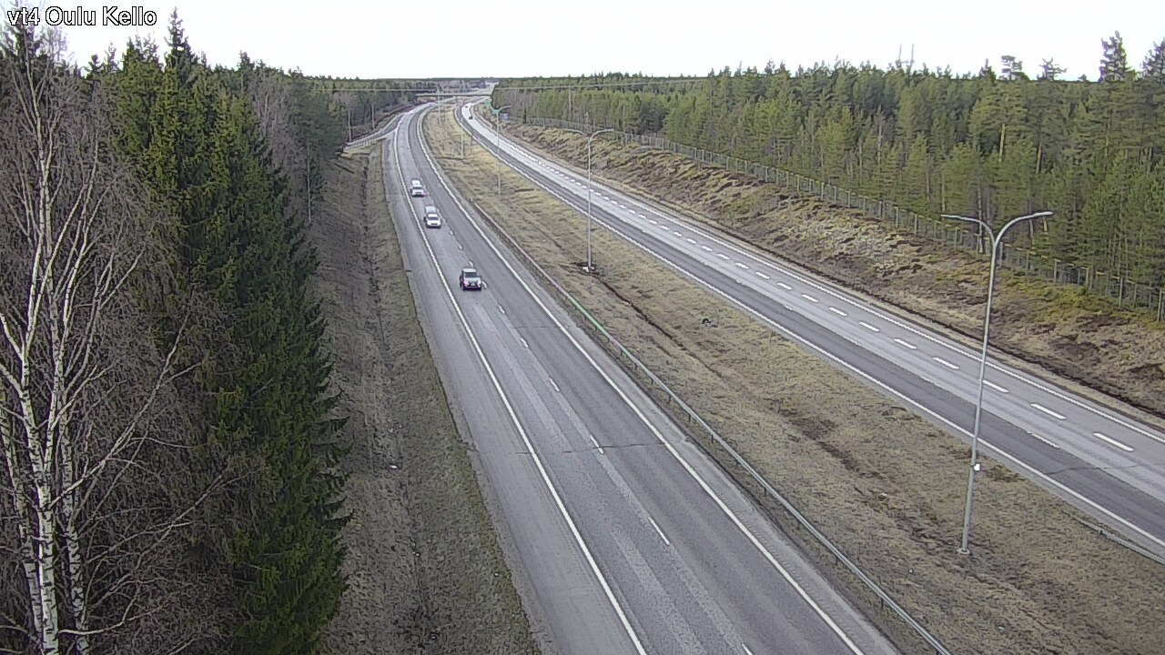 Kelikamerat Kuva Tie 4 Oulu, Kello, Oulu, Pohjois-Pohjanmaa