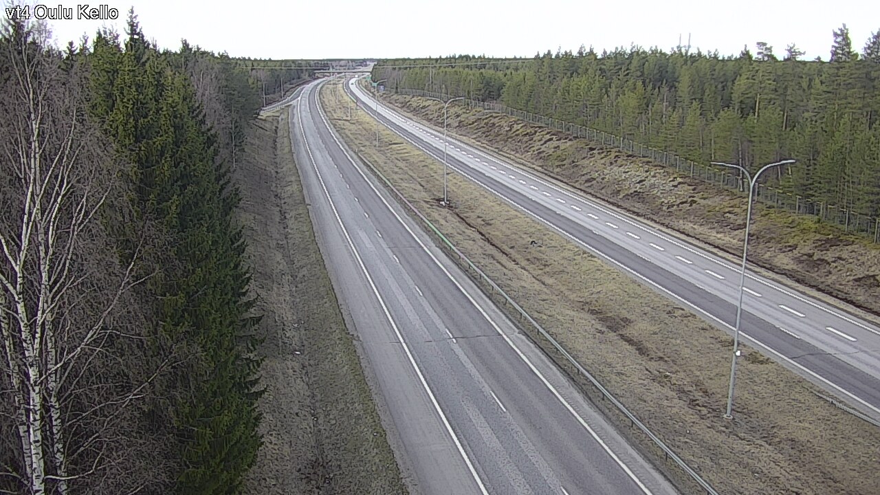 Kelikamerat Kuva Tie 4 Oulu, Kello, Oulu, Pohjois-Pohjanmaa