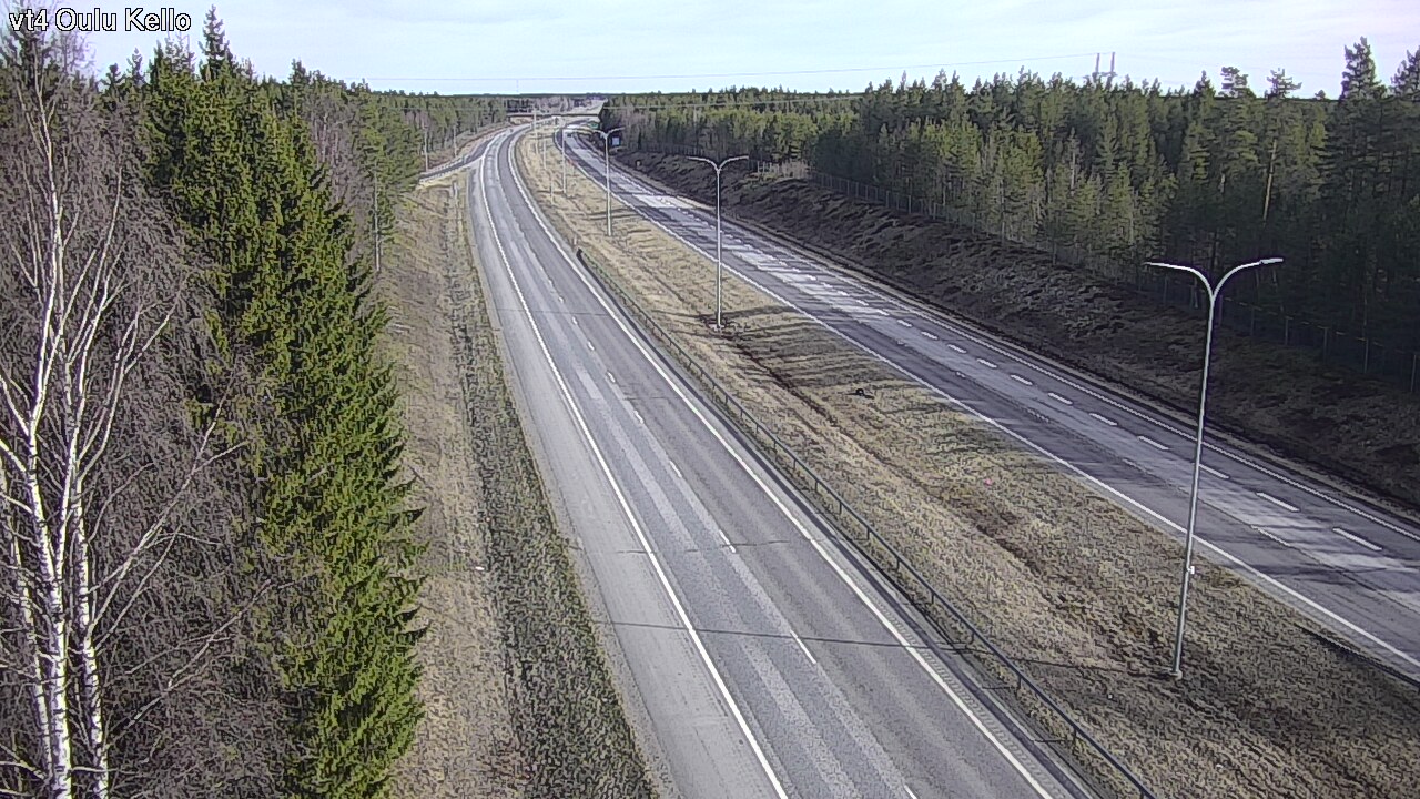 Kelikamerat Kuva Tie 4 Oulu, Kello, Oulu, Pohjois-Pohjanmaa