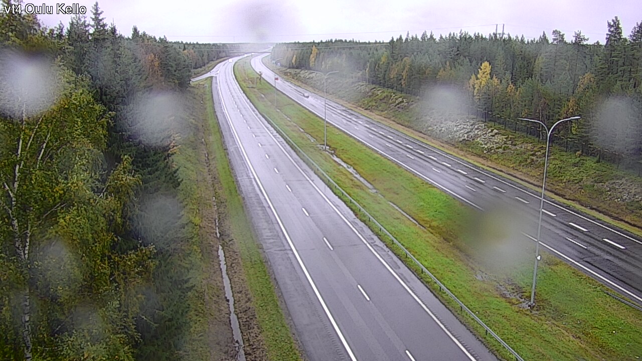 Weather Camera Image Road 4 Oulu, Kello, Oulu, Pohjois-Pohjanmaa