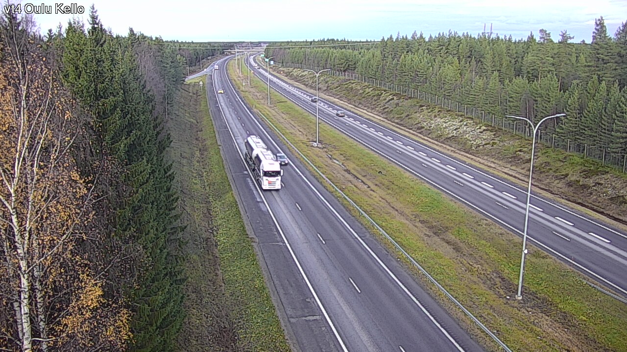 Kelikamerat Kuva Tie 4 Oulu, Kello, Oulu, Pohjois-Pohjanmaa