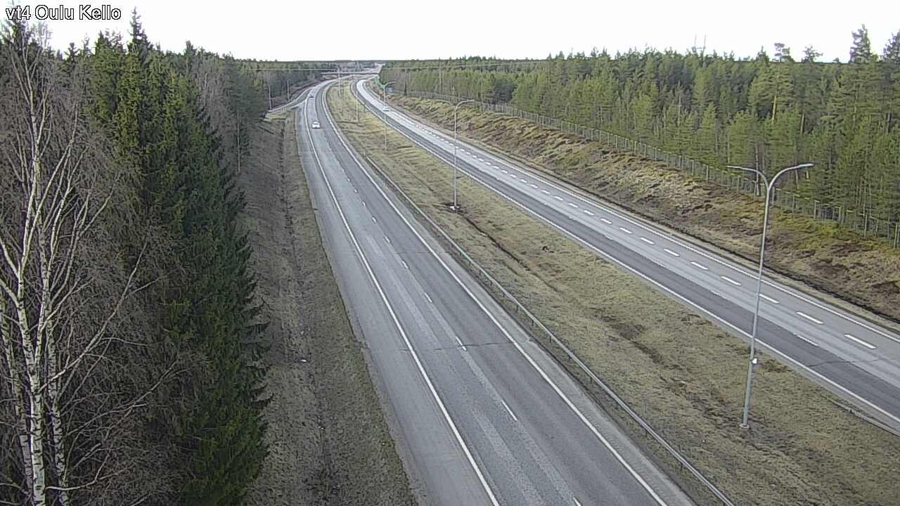 Kelikamerat Kuva Tie 4 Oulu, Kello, Oulu, Pohjois-Pohjanmaa