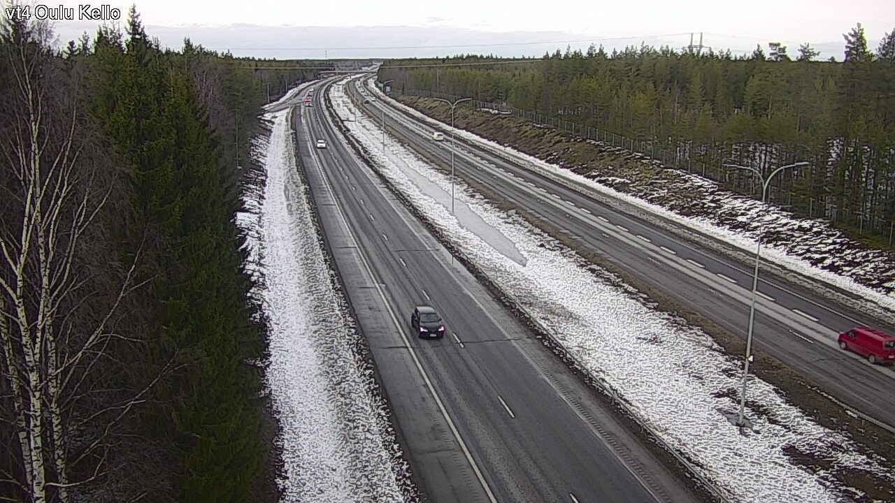 Kelikamerat Kuva Tie 4 Oulu, Kello, Oulu, Pohjois-Pohjanmaa