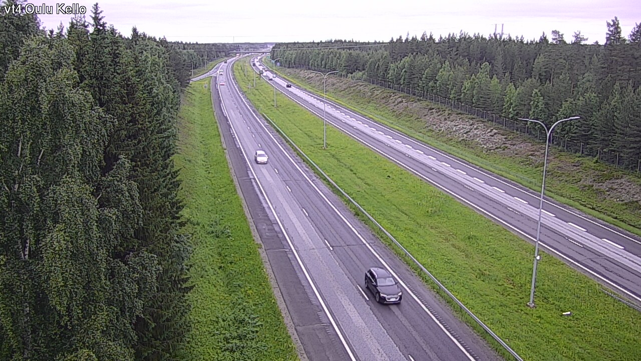 Kelikamerat Kuva Tie 4 Oulu, Kello, Oulu, Pohjois-Pohjanmaa