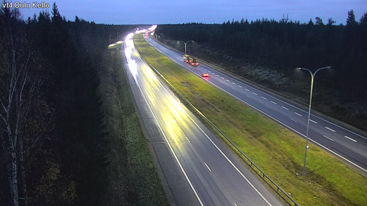 Kelikamerat Kuva Tie 4 Oulu, Kello, Oulu, Pohjois-Pohjanmaa
