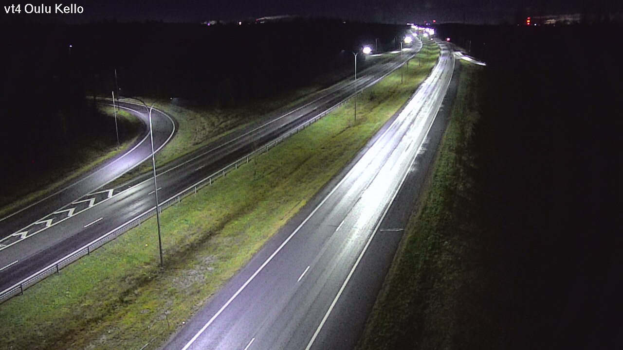 Kelikamerat Kuva Tie 4 Oulu, Kello, Oulu, Pohjois-Pohjanmaa