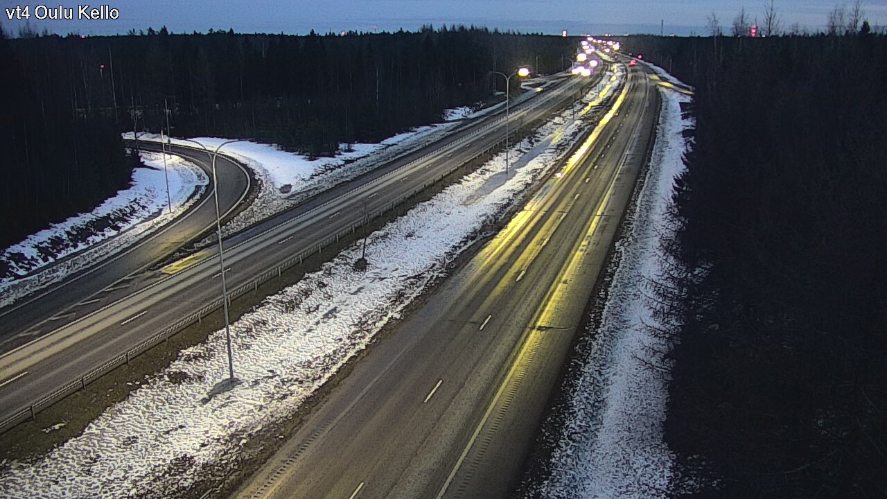 Kelikamerat Kuva Tie 4 Oulu, Kello, Oulu, Pohjois-Pohjanmaa