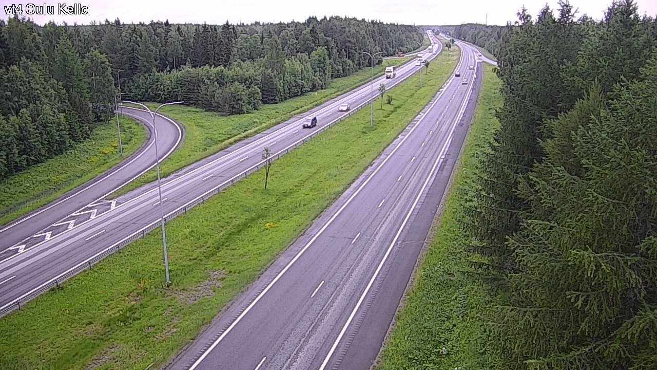 Kelikamerat Kuva Tie 4 Oulu, Kello, Oulu, Pohjois-Pohjanmaa