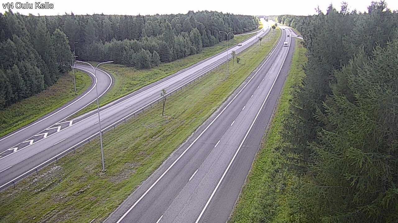 Kelikamerat Kuva Tie 4 Oulu, Kello, Oulu, Pohjois-Pohjanmaa