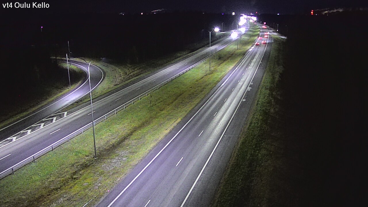 Kelikamerat Kuva Tie 4 Oulu, Kello, Oulu, Pohjois-Pohjanmaa