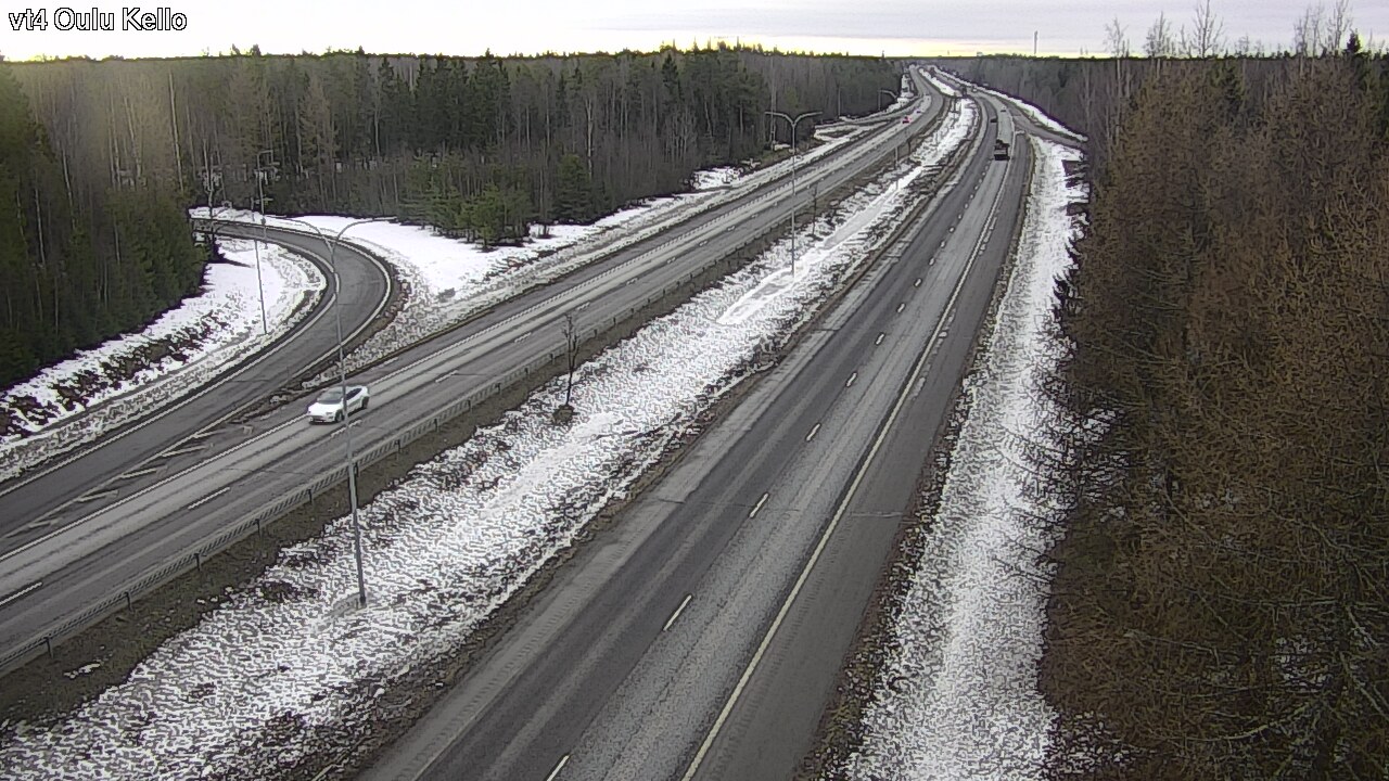 Kelikamerat Kuva Tie 4 Oulu, Kello, Oulu, Pohjois-Pohjanmaa
