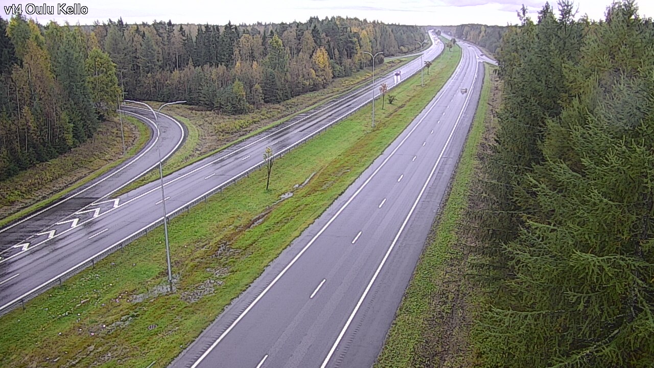 Kelikamerat Kuva Tie 4 Oulu, Kello, Oulu, Pohjois-Pohjanmaa