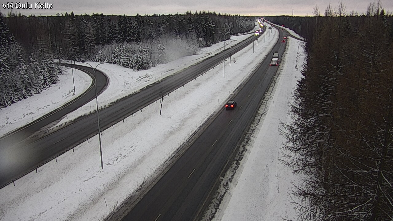 Kelikamerat Kuva Tie 4 Oulu, Kello, Oulu, Pohjois-Pohjanmaa
