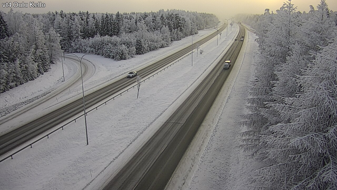 Kelikamerat Kuva Tie 4 Oulu, Kello, Oulu, Pohjois-Pohjanmaa