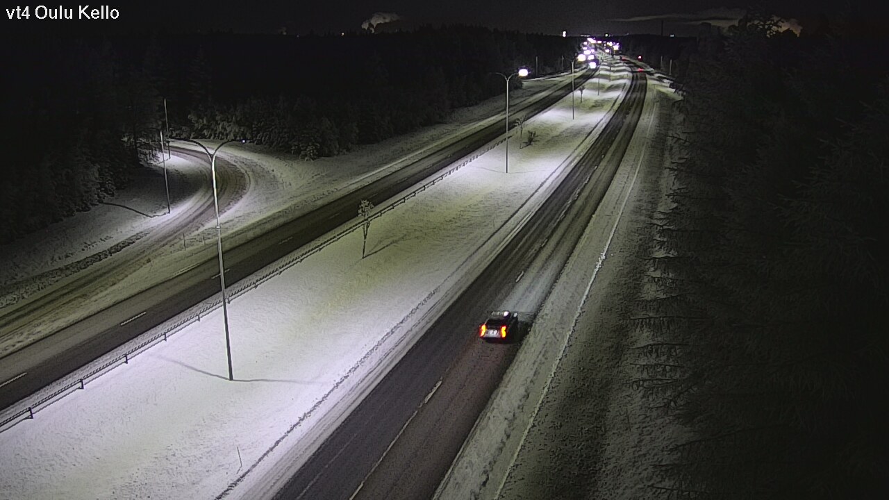Kelikamerat Kuva Tie 4 Oulu, Kello, Oulu, Pohjois-Pohjanmaa