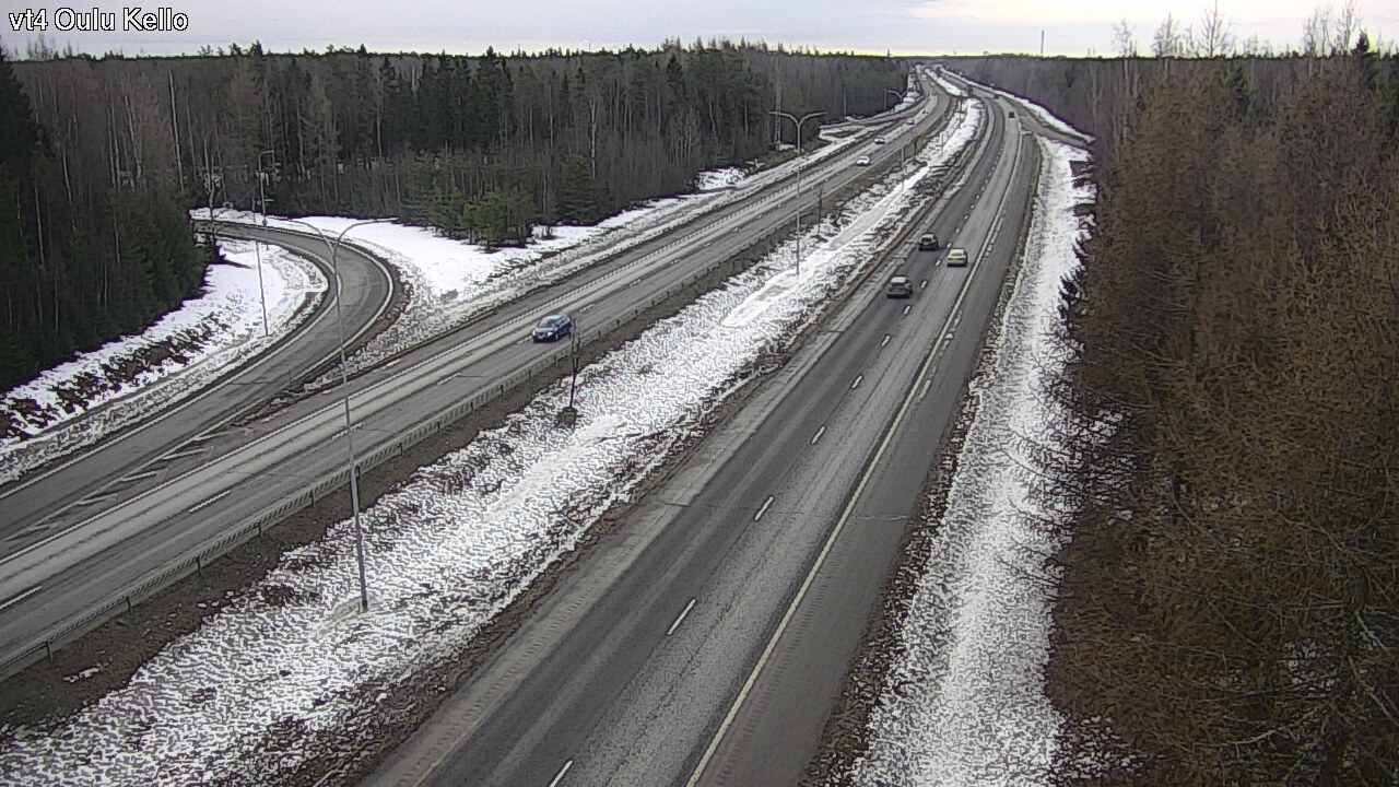Kelikamerat Kuva Tie 4 Oulu, Kello, Oulu, Pohjois-Pohjanmaa