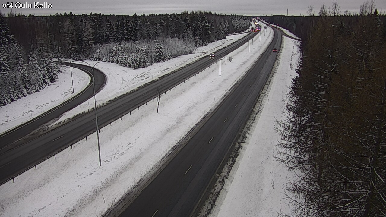 Kelikamerat Kuva Tie 4 Oulu, Kello, Oulu, Pohjois-Pohjanmaa