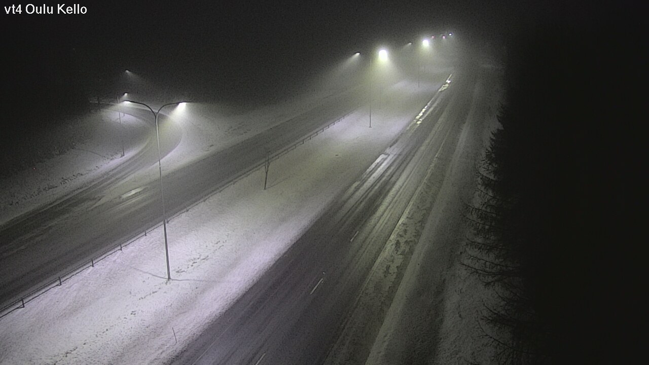 Kelikamerat Kuva Tie 4 Oulu, Kello, Oulu, Pohjois-Pohjanmaa