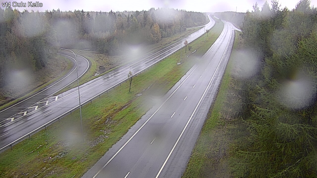 Weather Camera Image Road 4 Oulu, Kello, Oulu, Pohjois-Pohjanmaa