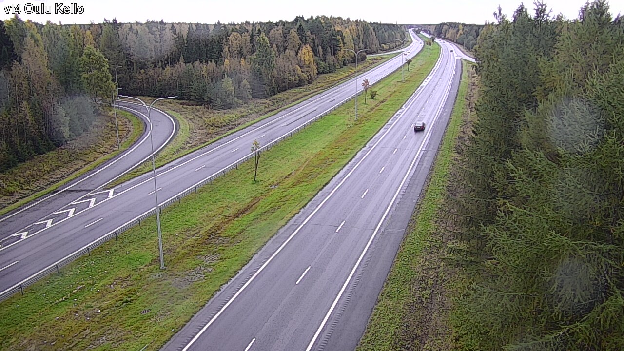 Kelikamerat Kuva Tie 4 Oulu, Kello, Oulu, Pohjois-Pohjanmaa