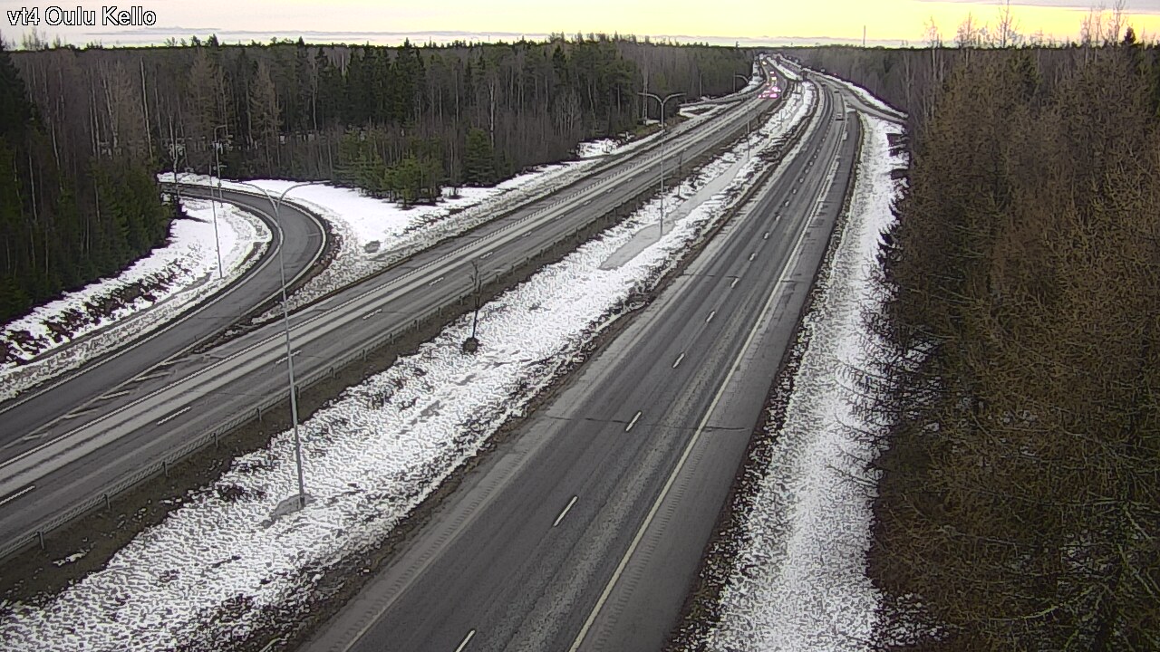 Kelikamerat Kuva Tie 4 Oulu, Kello, Oulu, Pohjois-Pohjanmaa