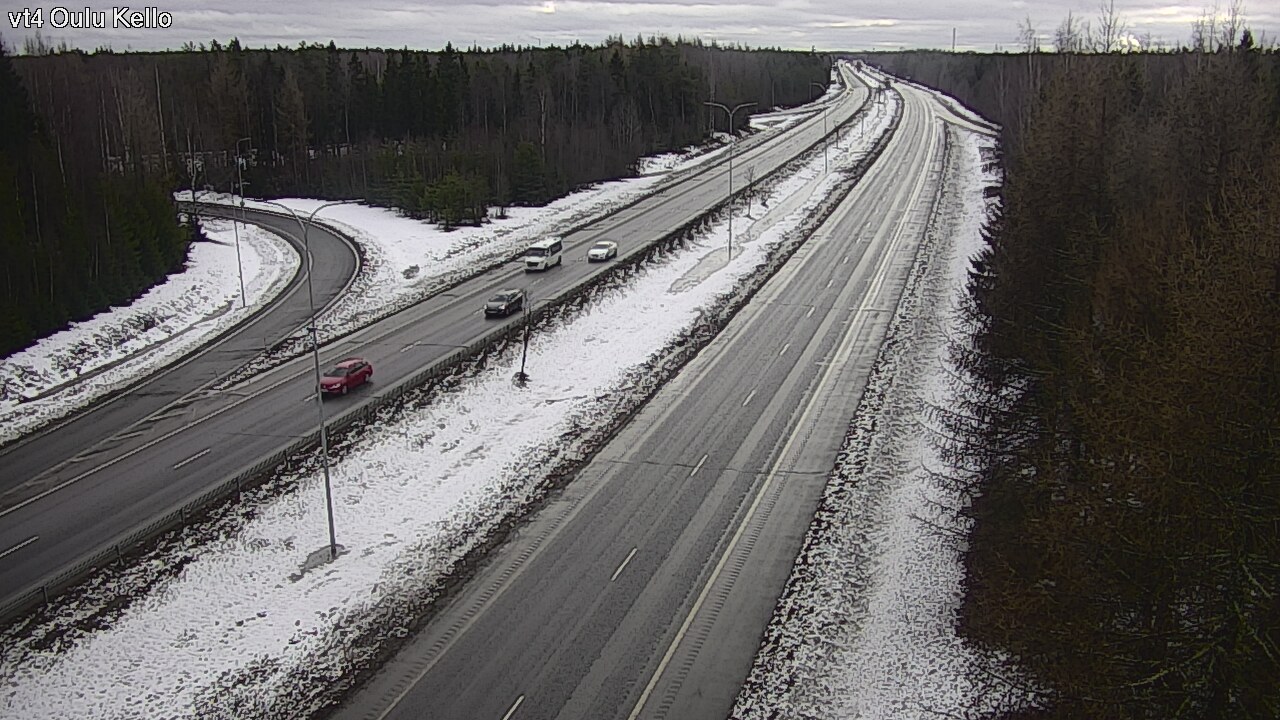 Kelikamerat Kuva Tie 4 Oulu, Kello, Oulu, Pohjois-Pohjanmaa