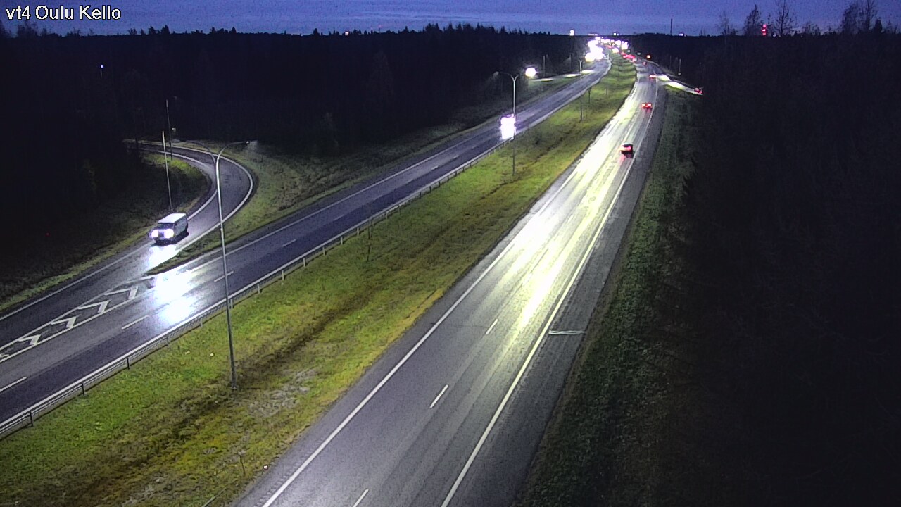 Kelikamerat Kuva Tie 4 Oulu, Kello, Oulu, Pohjois-Pohjanmaa